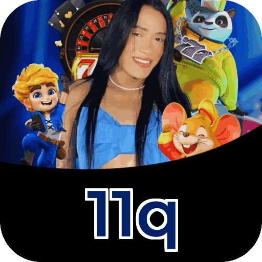 Interface do aplicativo 11q mostrando jogos disponíveis no iOS e Android